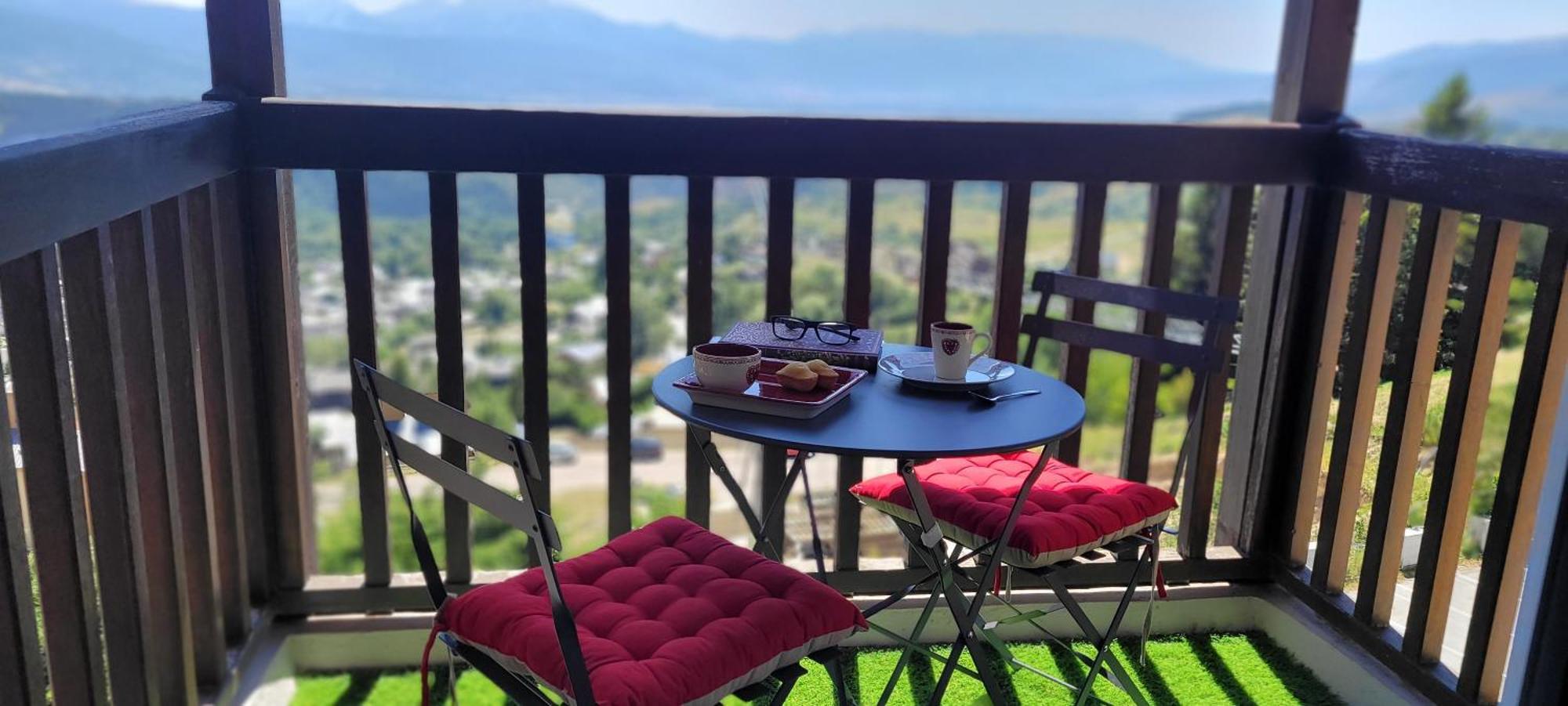 Les Balcons Du Soleil L Ourson Apartment Font-Romeu-Odeillo-Via Ngoại thất bức ảnh