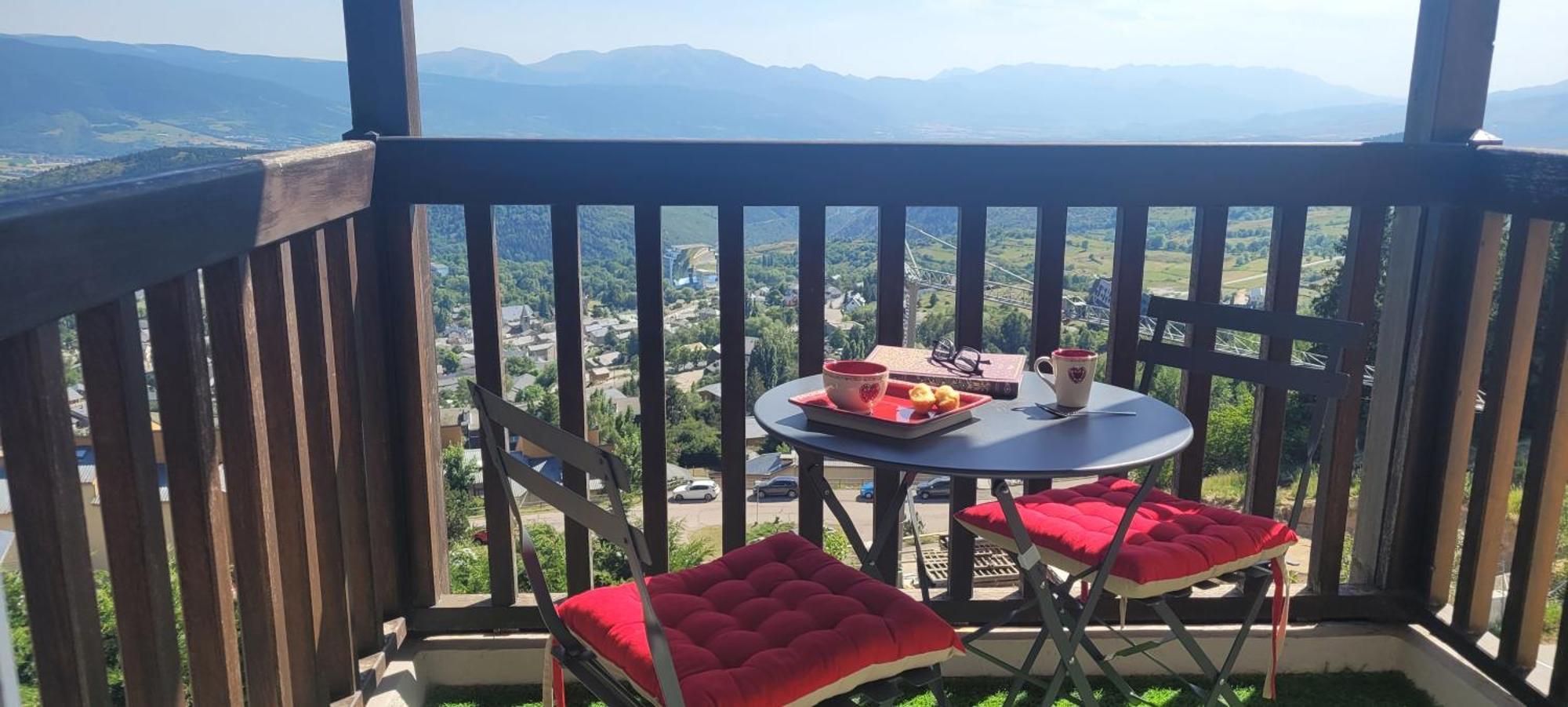 Les Balcons Du Soleil L Ourson Apartment Font-Romeu-Odeillo-Via Ngoại thất bức ảnh