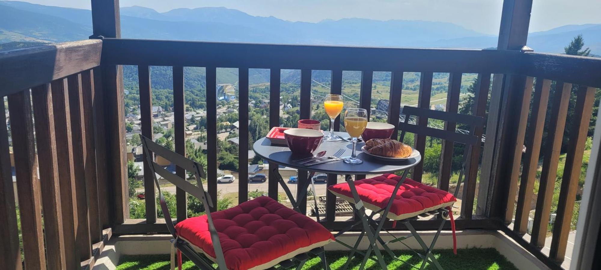 Les Balcons Du Soleil L Ourson Apartment Font-Romeu-Odeillo-Via Ngoại thất bức ảnh